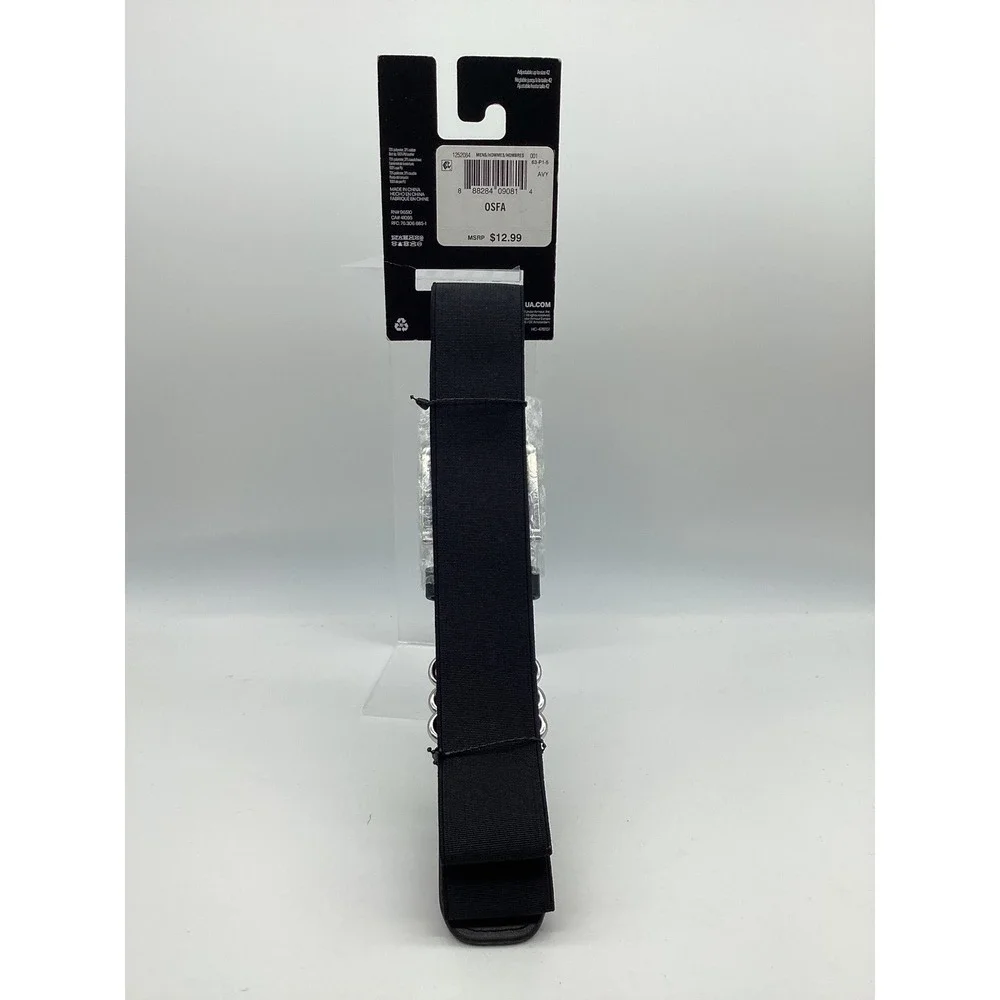 Under Armour Baseball Black Belt Elastic Adjustable OSFA Adult‎